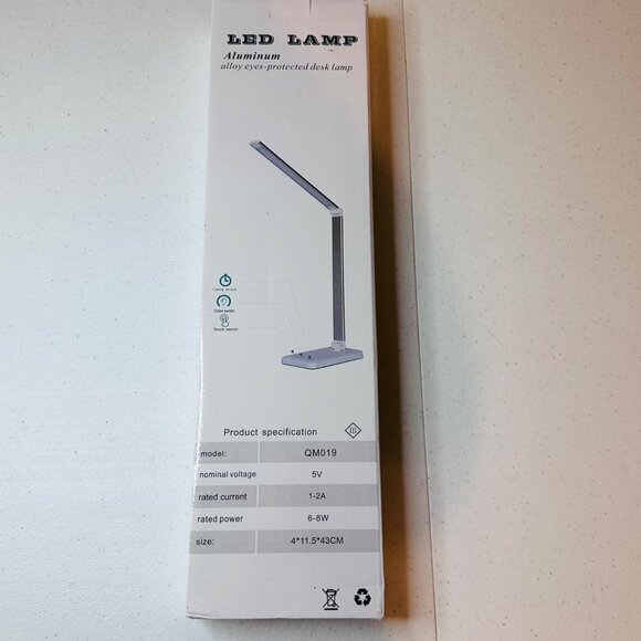LED Foldable Desk Lamp With Adjustable Rotatable Arm and Adjustable Brightness - Picture 11 of 16